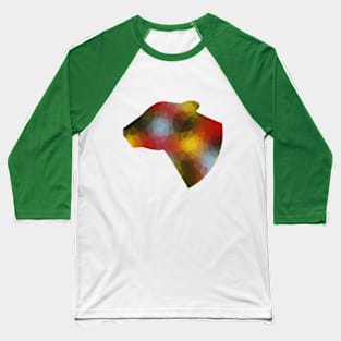 Lion in polygon Baseball T-Shirt